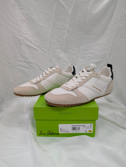 Sam Edelman - ZARIA, WHIT/BLK SUEDE