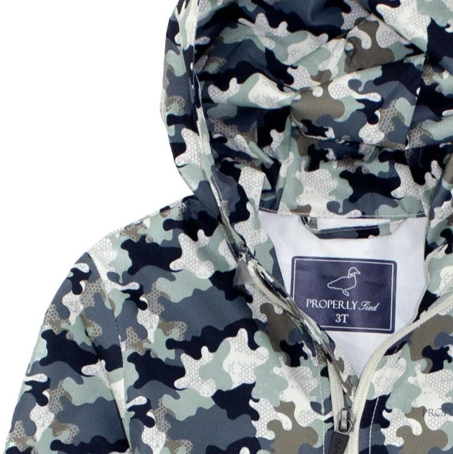 Properly Tied - Boy's Canopy Rain Jacket
