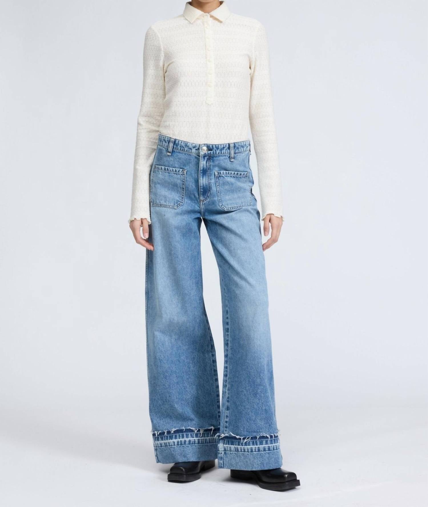 Rag & Bone - Marina Wide-leg Jean