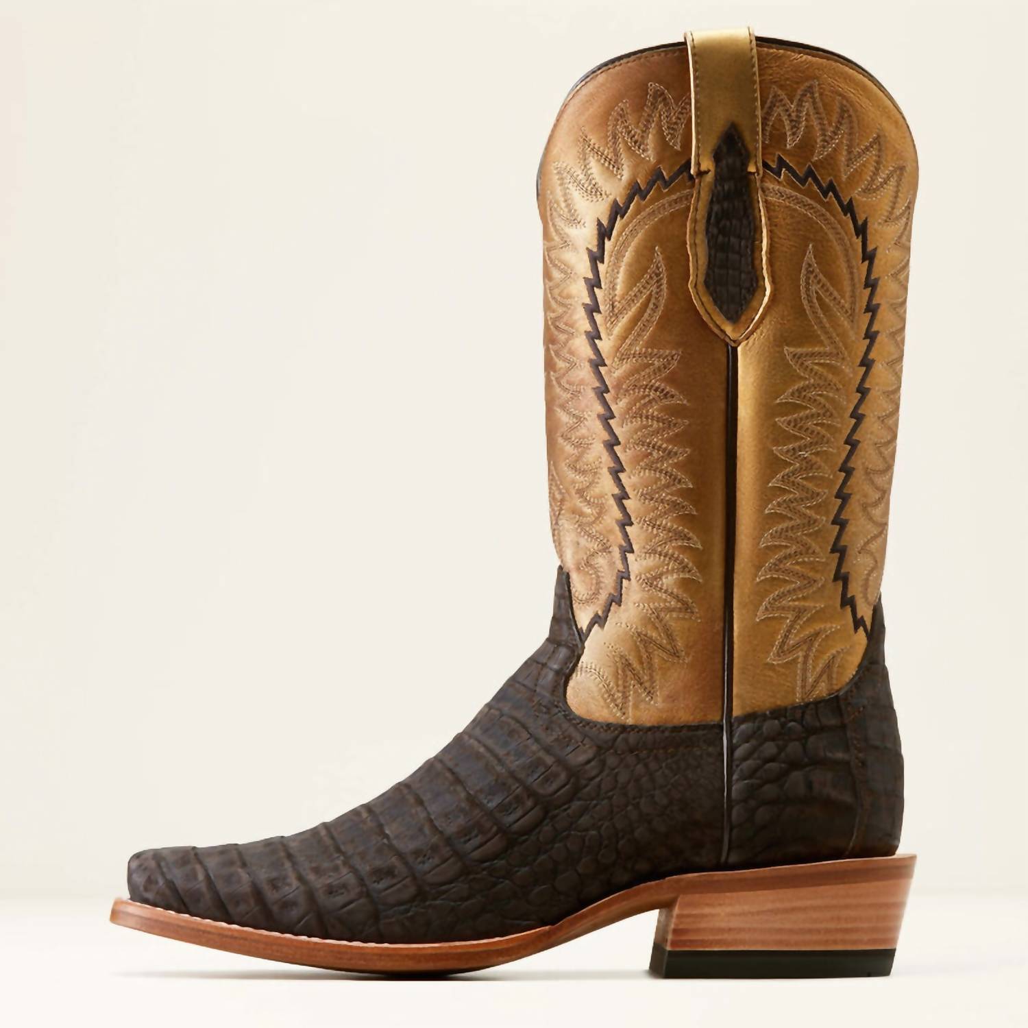 ARIAT Men's Futurity Caiman Cutter Toe Cowboy Boot in multi - men's boots - view 6