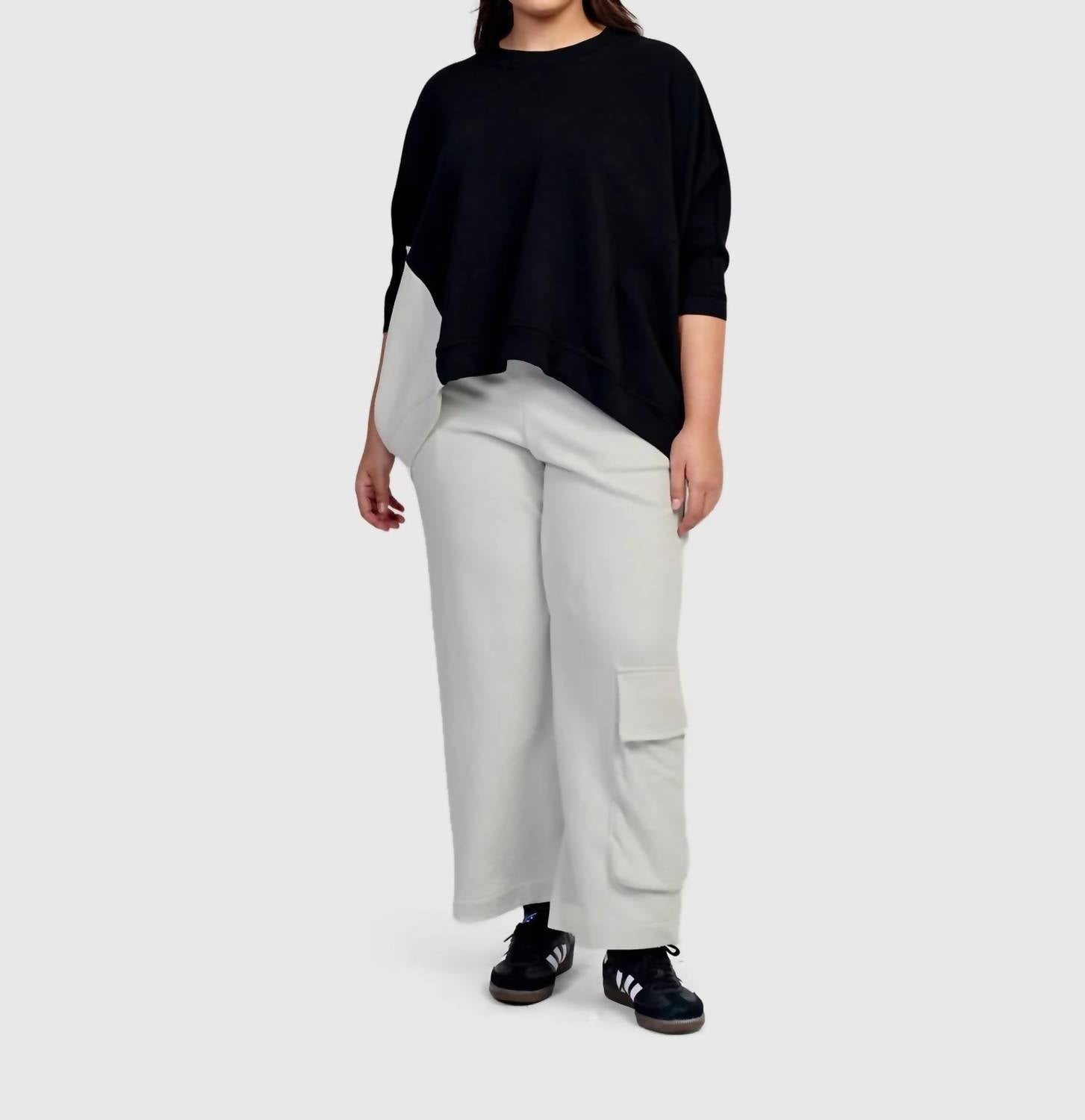 ALEMBIKA Urban Cleo Cargo Pants in ice - women's pants - view 4