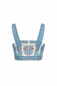 Cara Cara - Helena Square Neck Crop Top