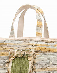 Elektra'S Workshop - Women's Handmade Tassel Tote Bag
