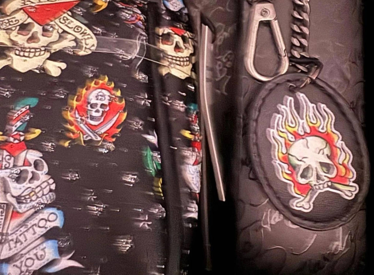 Ed Hardy - Women's Convertible Wristlet & Key Ring Bag