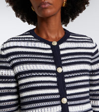 Veronica Beard - Bellingham Striped Cardigan