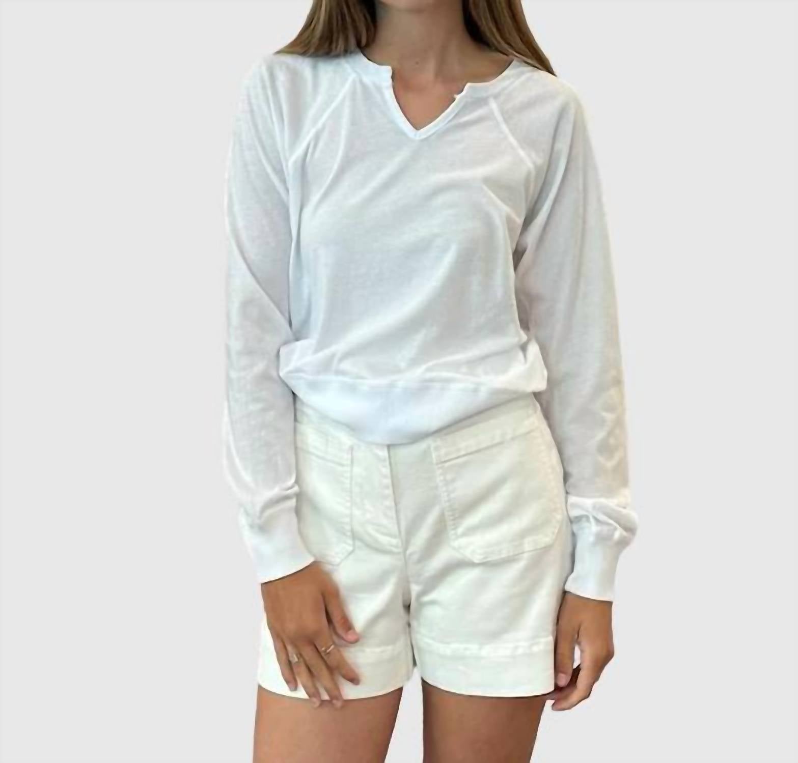 Bobi - Split Neck Pullover
