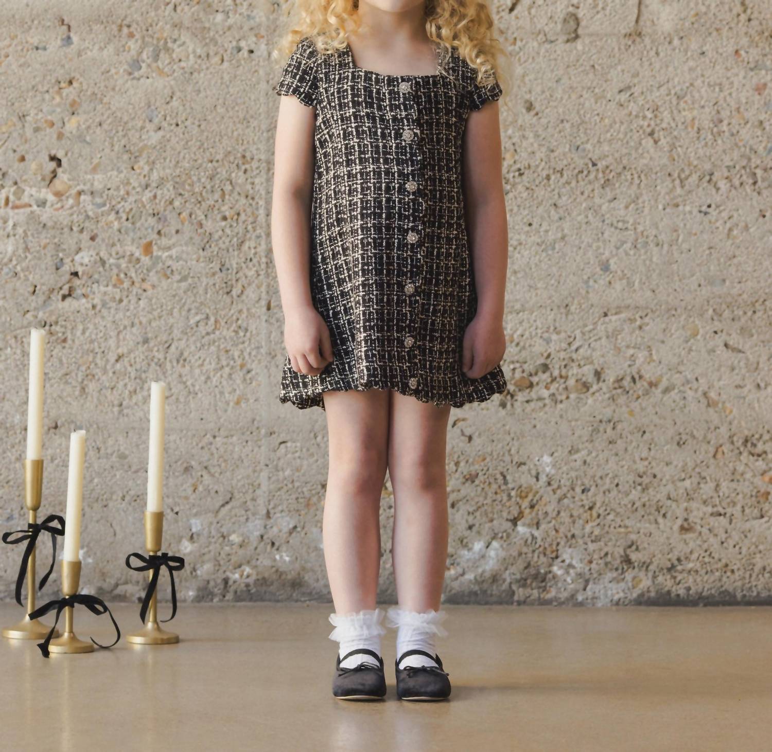 Noralee - Girls Gabrielle Tweed Dress