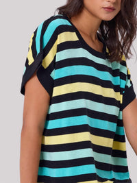 Angel Apparel - Knit Oversized Stripe Top