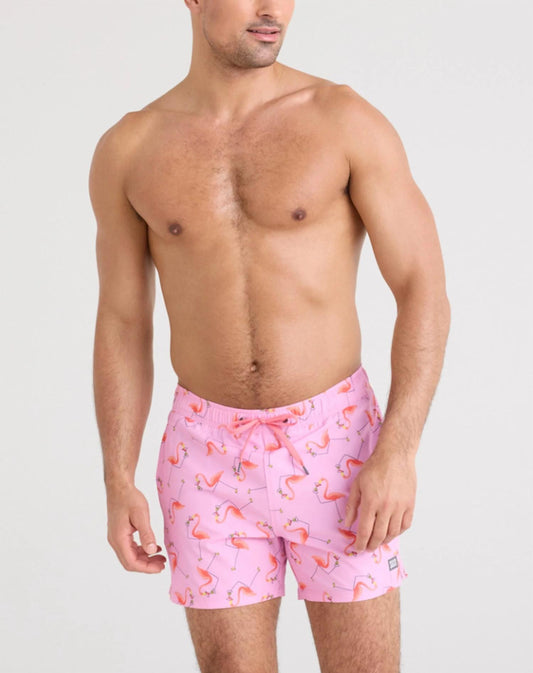 Saxx - Stretch Swim Trunks With Liner