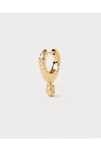Pdpaola - Women's Lava Single Hoop Earring