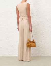 Zimmermann - Rebellion Pinstripe Wide Pants