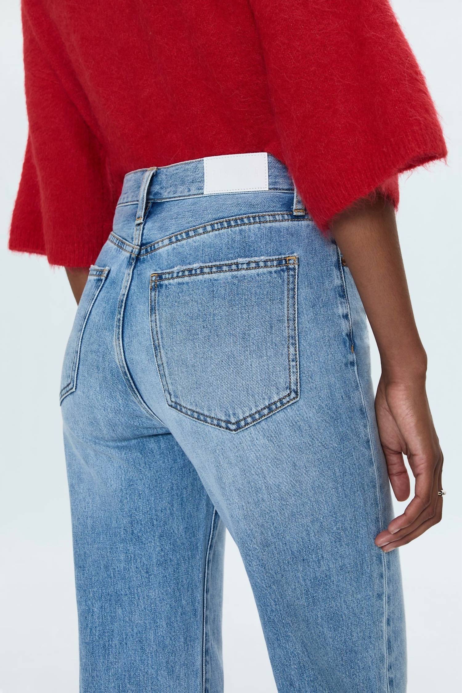 Pistola - Cassie Super High Rise Straight Jean