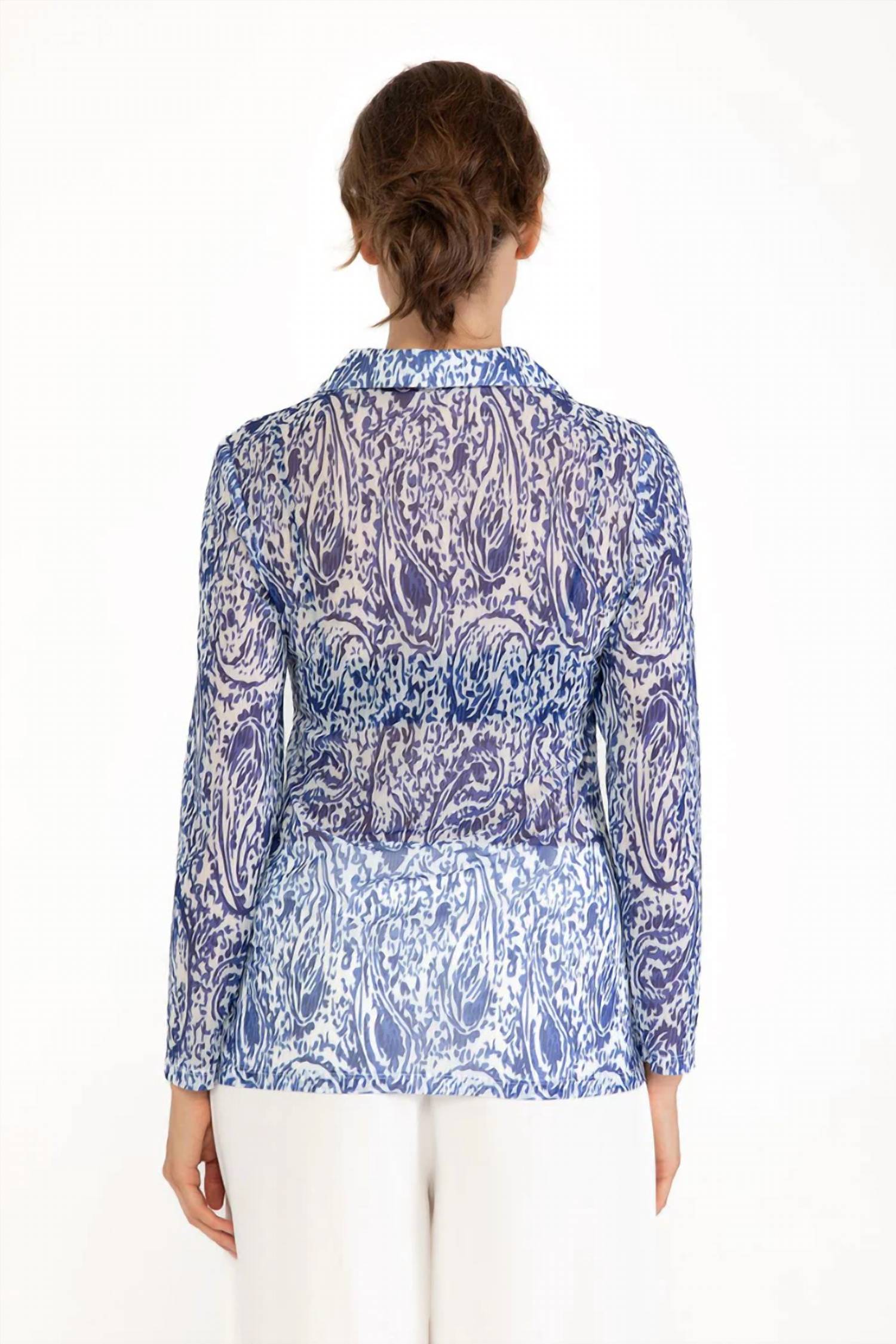 Isle By Melis Kozan - Dali Long Sleeve Blouse