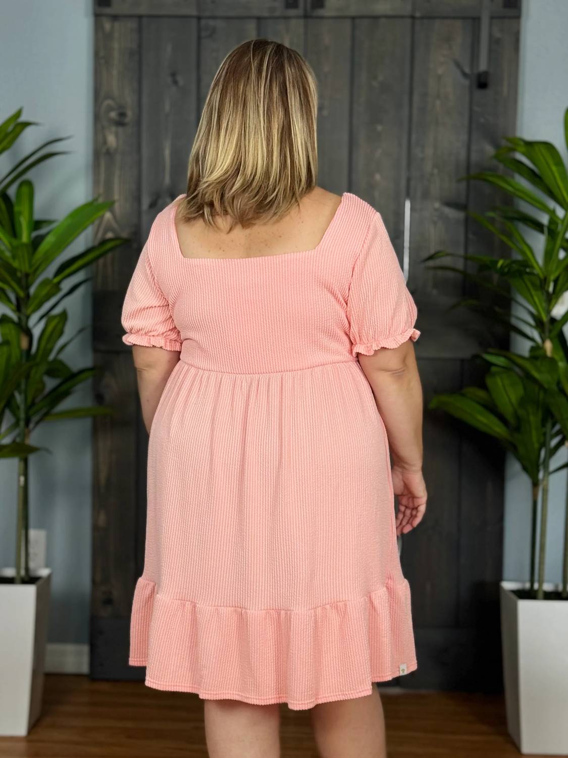 Simply Southern - Radiantly Ribbed Babydoll Midi Dress