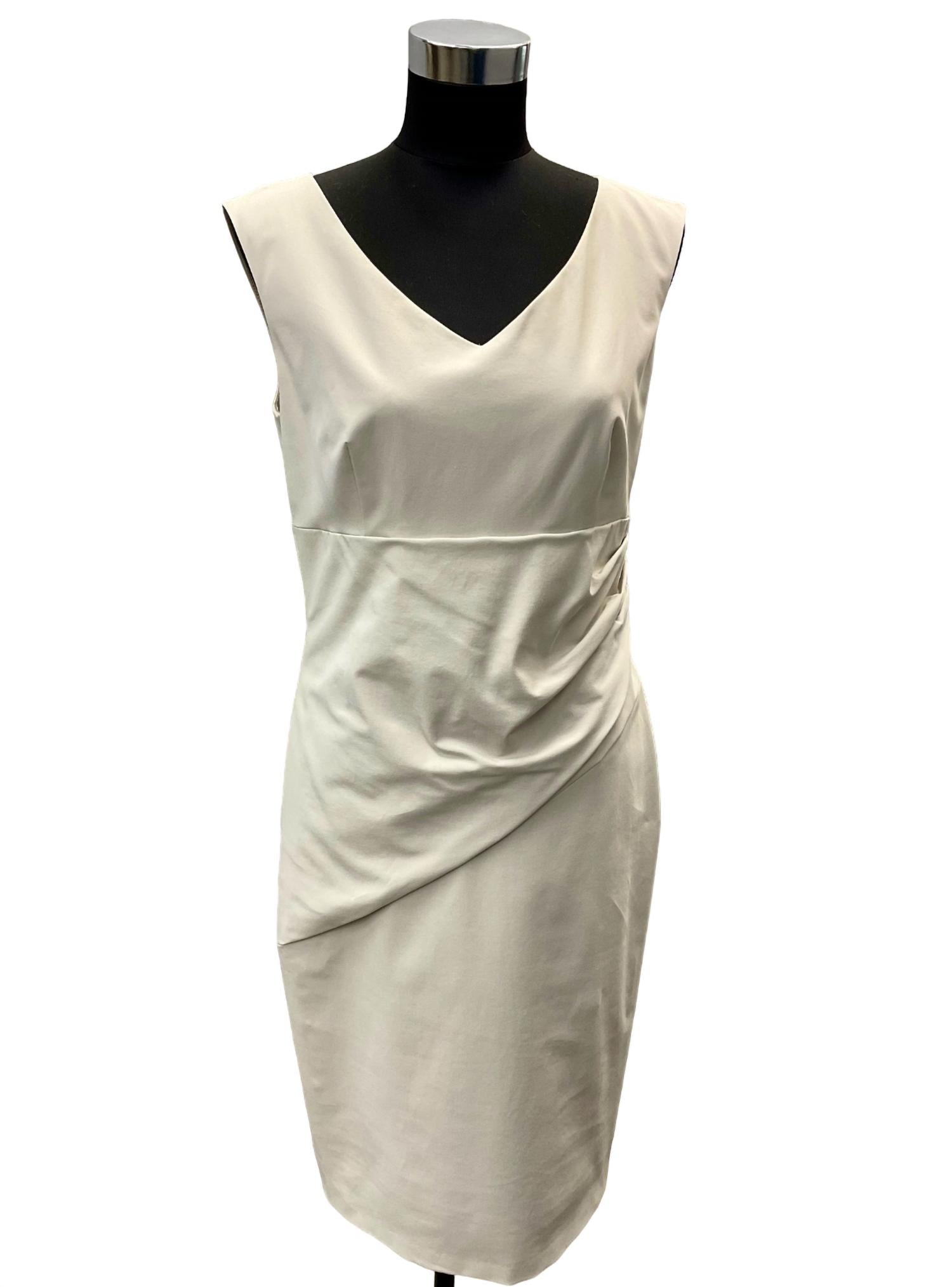 Nvsco - SLEEVELESS RUCHED COTTON STRETCH DRESS