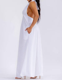 Karen T Design - Halter Neck Maxi Dress
