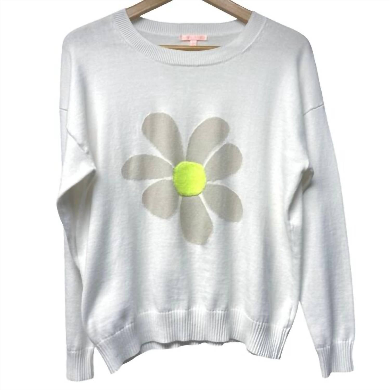 Lisa Todd - Women's Sweet Talk Flower Graphic Long Sleeve Top