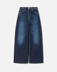 Re/Done - Women's Mid Rise Wide Leg Crop Jean