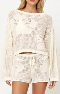 L*Space - Island Time Open Knit Short