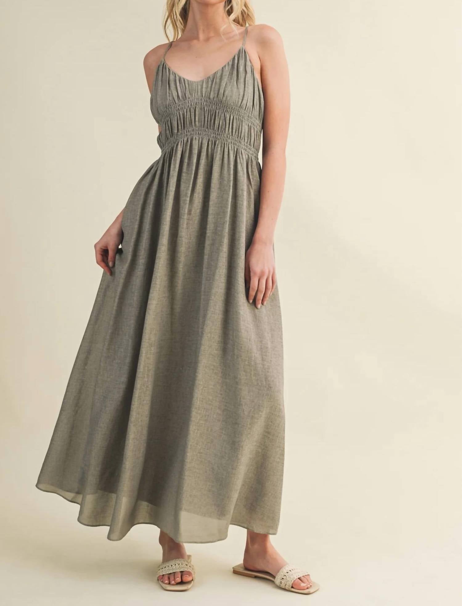 Nyland - Helia Linen Cami Dress