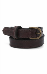 Bedstu - Women's Monae Leather Skinny Belt