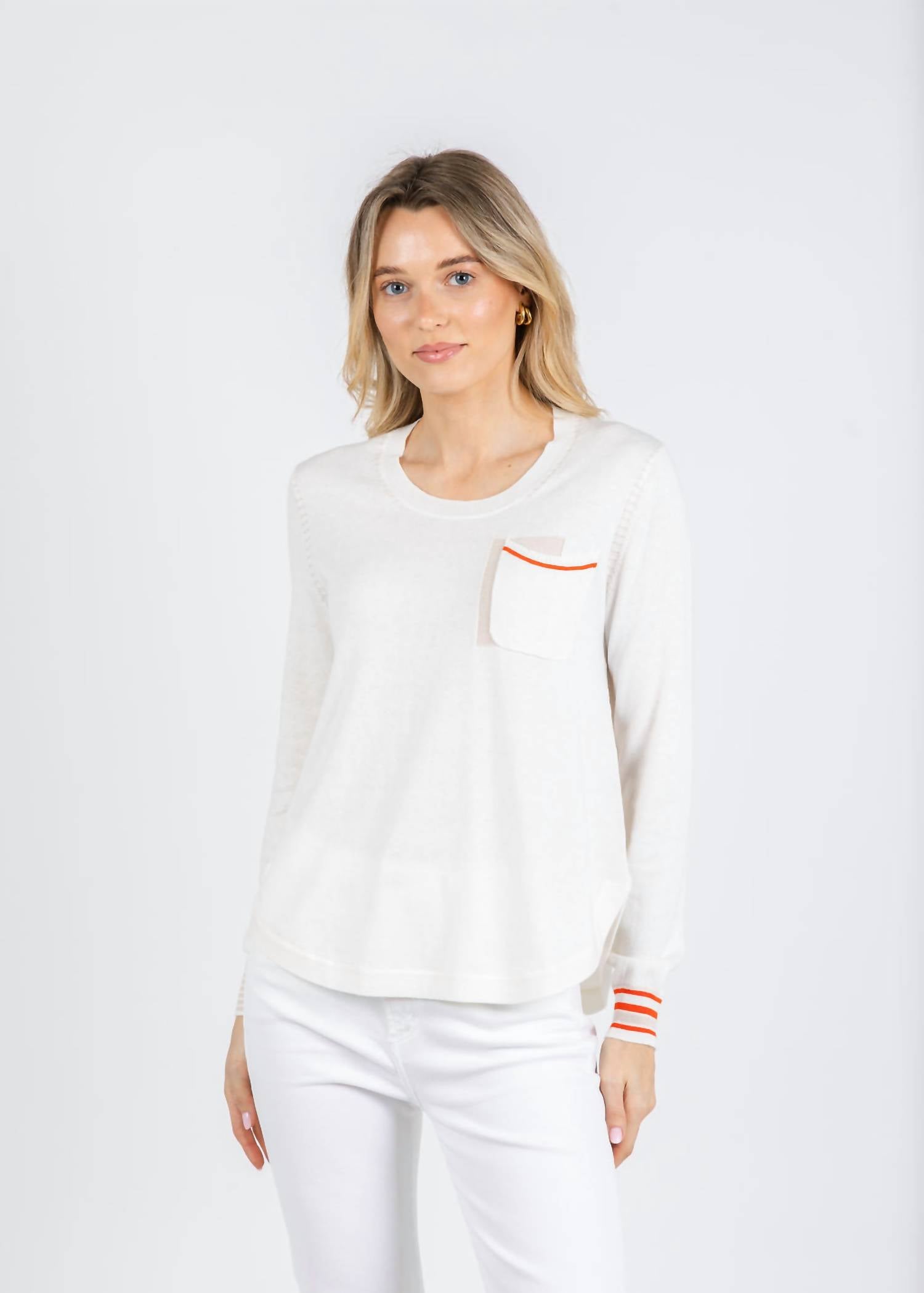 Zaket & Plover - Ella Pocket Detail Sweater