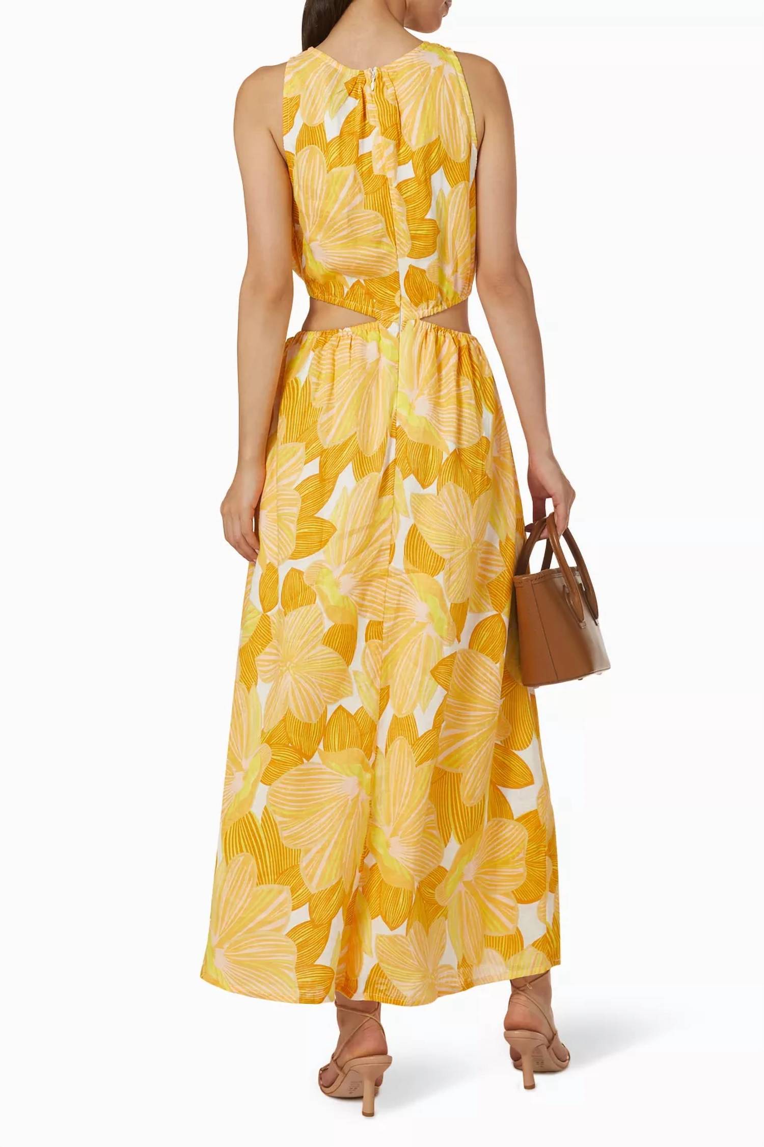 Faithfull The Brand - Zeta Linen Floral Dress