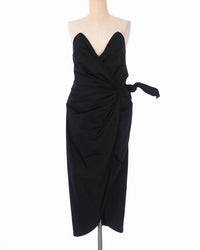 Maison Margiela - STRAPLESS WRAP-STYLE DRESS