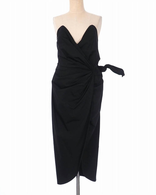 Maison Margiela - STRAPLESS WRAP-STYLE DRESS