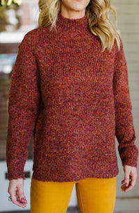 Mock Neck Sweater