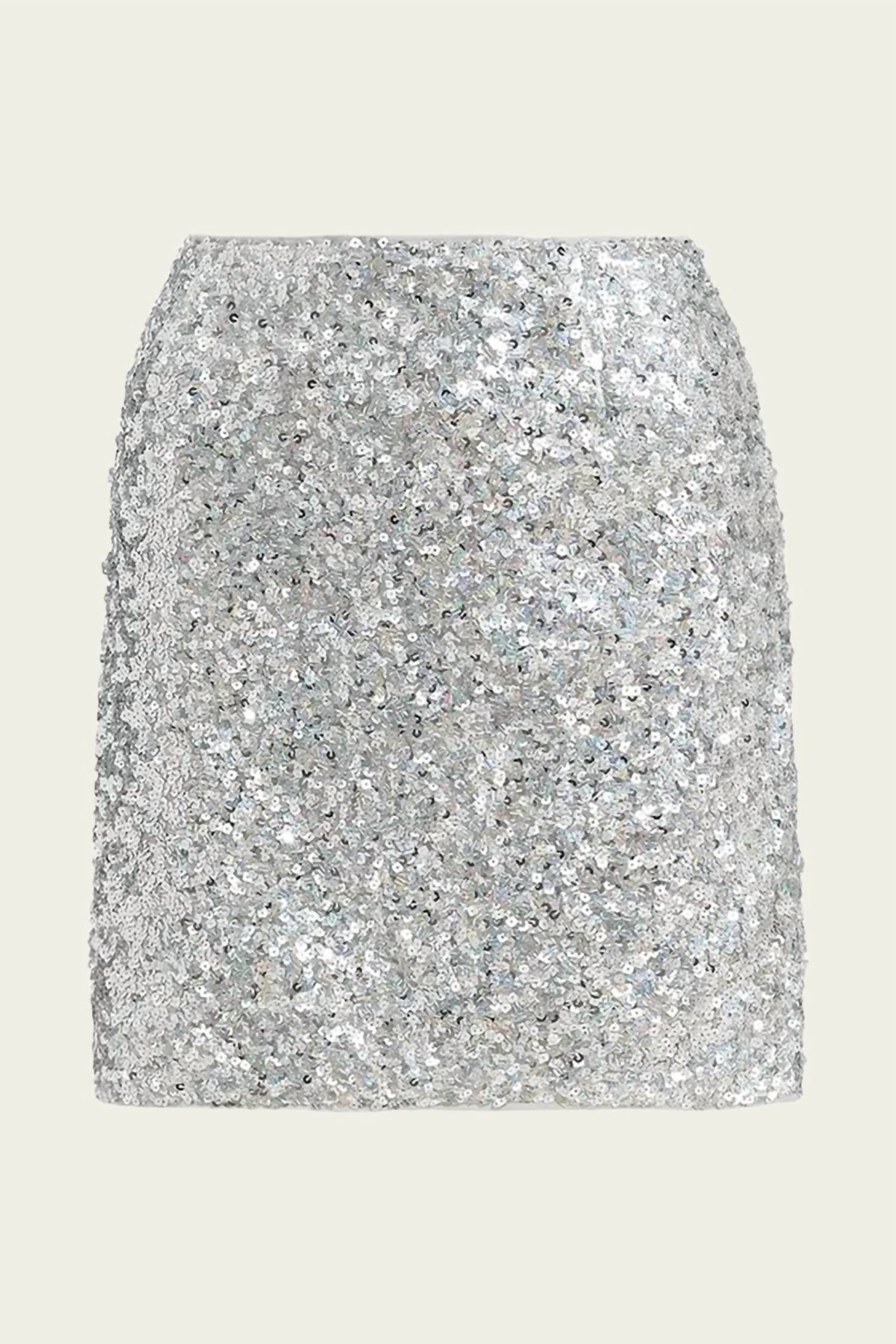 Essentiel Antwerp - Ferlin Sequin-embellished Mini Skirt