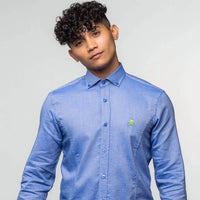 Eight X - Men's Oxford Frog Button Down Shirt