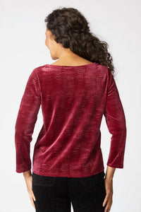 Habitat - Crinkle Velvet on the Town Top