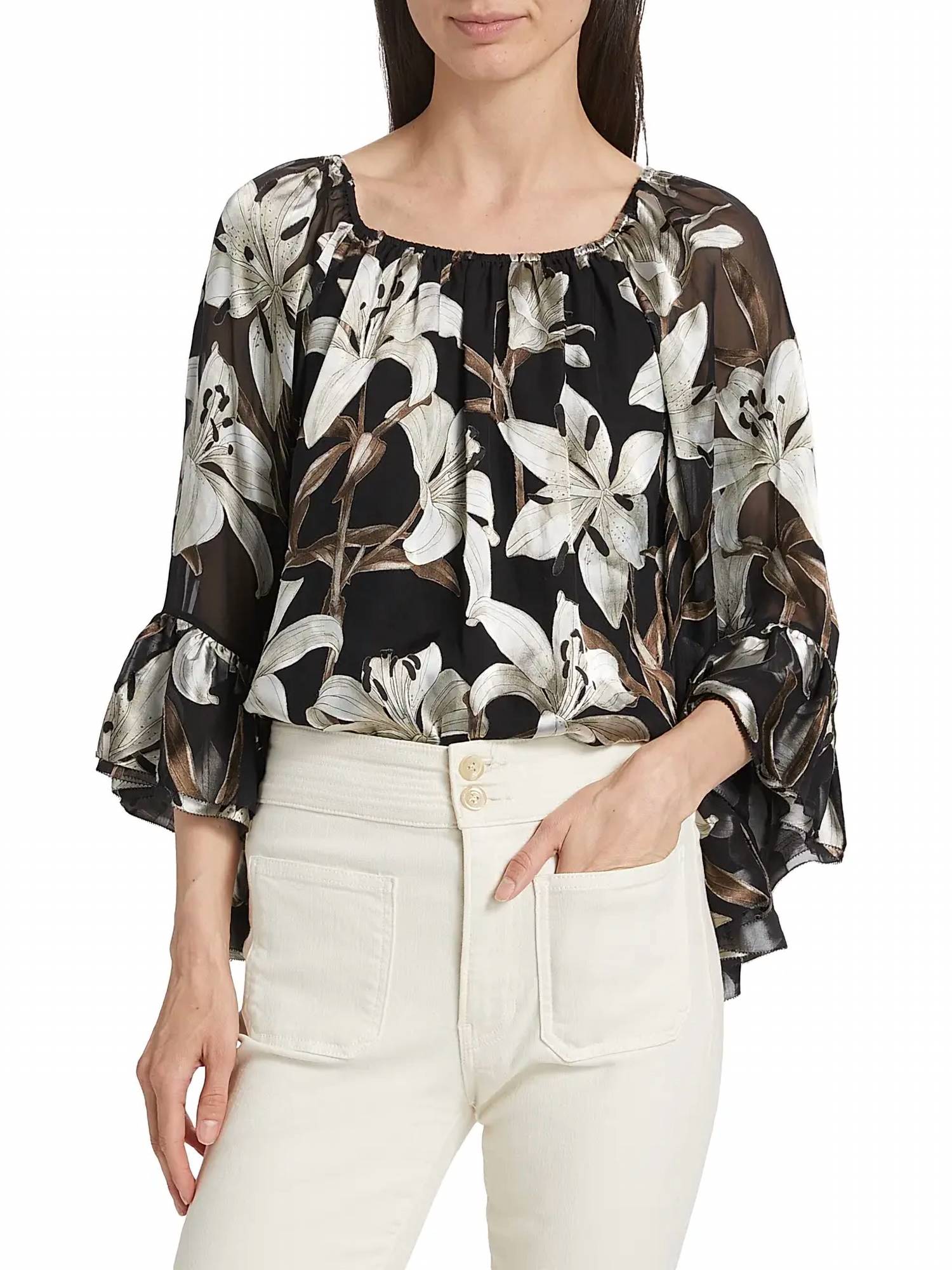 Alice + Olivia - Ardelia Off The Shoulder Top
