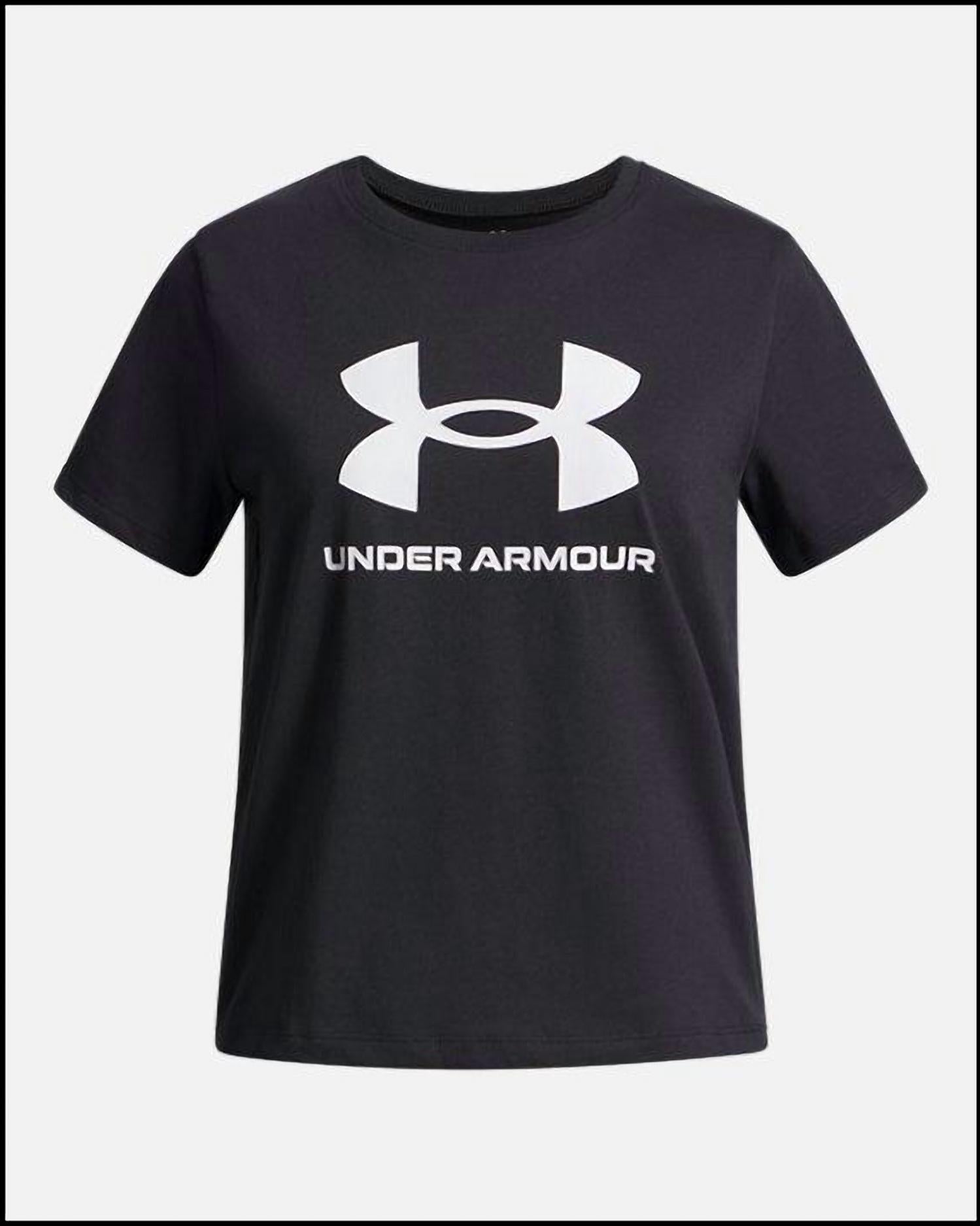 Under Armour - Girl's Big Logo Short Sleeve T Shirt