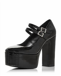 Aqua - Women's Emmy Ankle Strap Platform High Heel Pumps