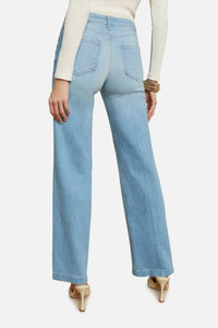 L'Agence - Low Rise Wide Leg Jean