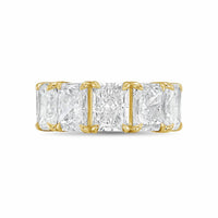 Diana M Jewels - Women's Radiant Lab-Grown Diamond Eternity Band (8.00 Ct) - Elegant Plus