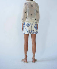 Carolina K - Delmar Crochet Bomber Jacket
