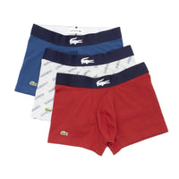 Lacoste - Men's All Over Print 3-pack Jersey Trunks
