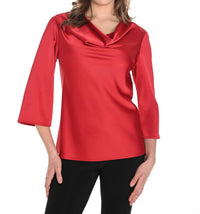 Frank Lyman - Women's Drape Neck Blouse