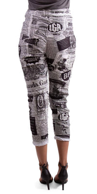 Gigi Moda - Celina Newspaper Pants