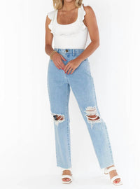 Show Me Your Mumu Rochelle Bodysuit in white - women's shirt