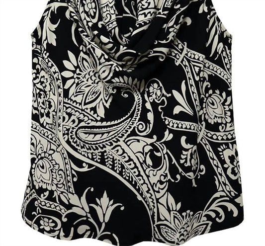 Fifteen Twenty - Women's Paisley Cowl Top