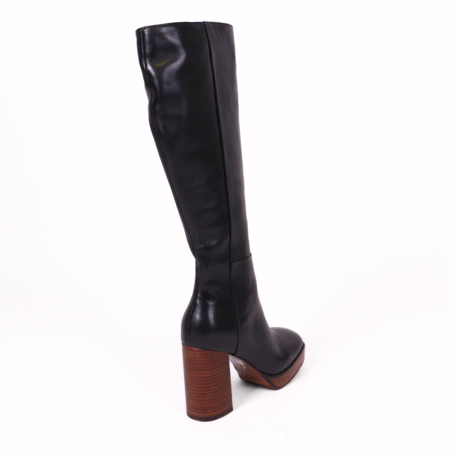 ALL BLACK Women's High Style Boots in black - women's shoe - alternate view