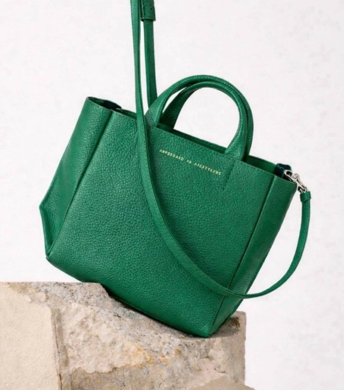 Ampersand As Apostrophe - Micro Tote Leather