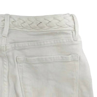 Frame - Denim Braid Waistband Le Crop Mini Boot Jean