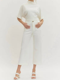 Entro - Solid Knit Pants