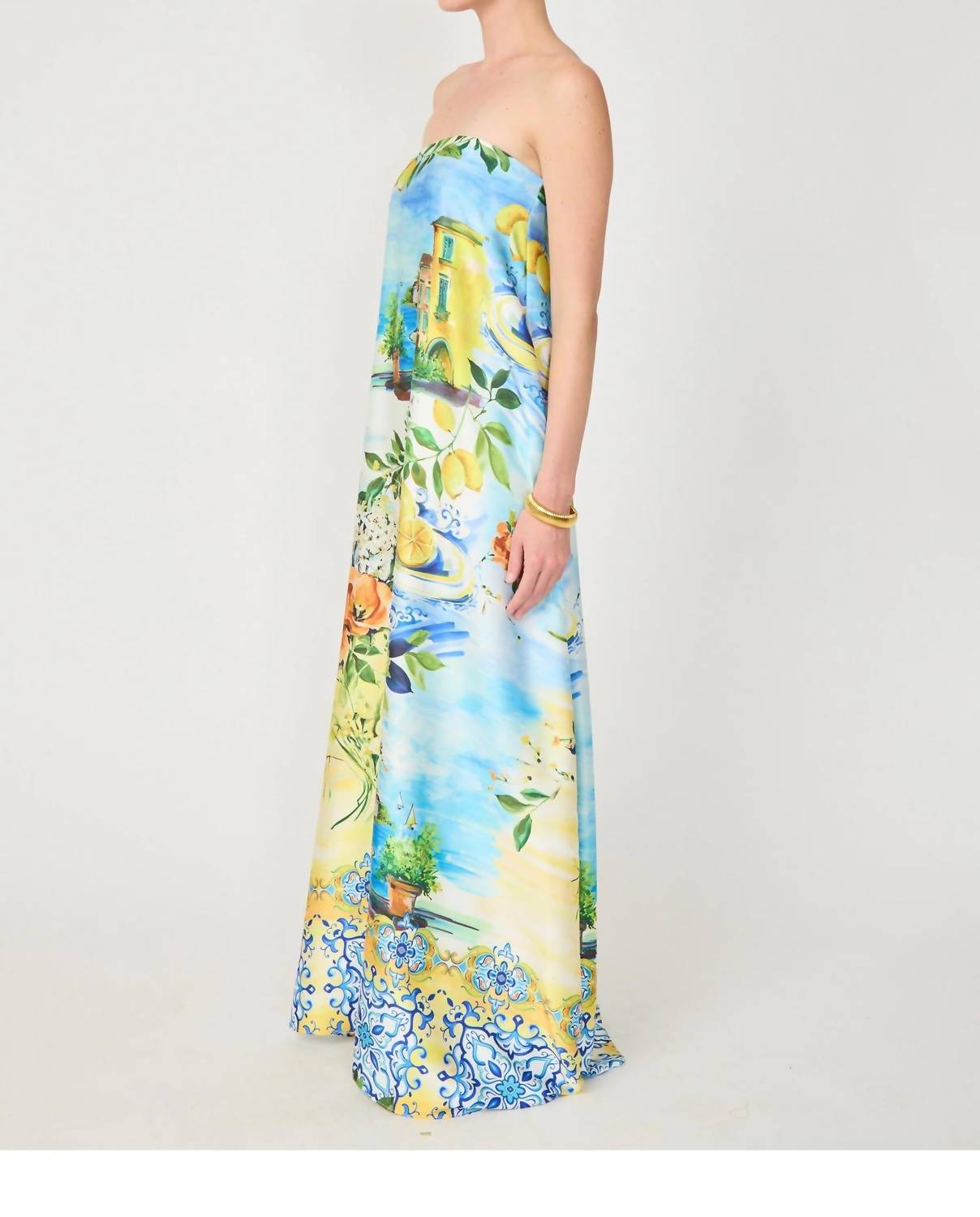 Gilner Farrar - Jianna Strapless Long Dress
