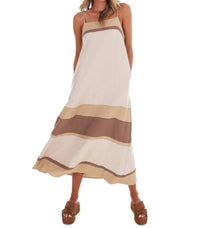 Mustard Seed - Desert Breeze Colorblock Maxi Dress